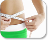 medici�n del contorno de la cintura